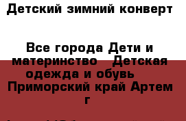 Детский зимний конверт - Все города Дети и материнство » Детская одежда и обувь   . Приморский край,Артем г.